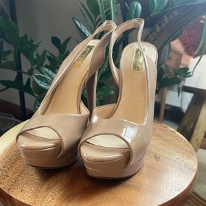 Jessica Simpson Nude High Heels